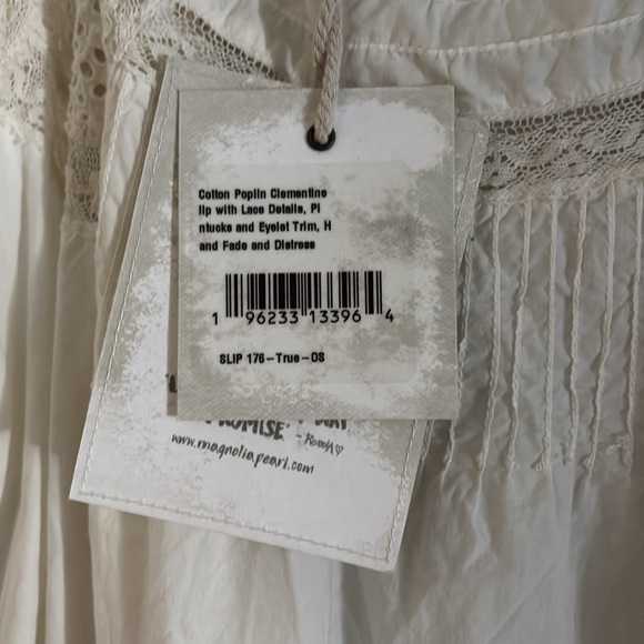 Magnolia Pearl Poplin Clementine Slip 176, True, OS - Picture 10 of 13